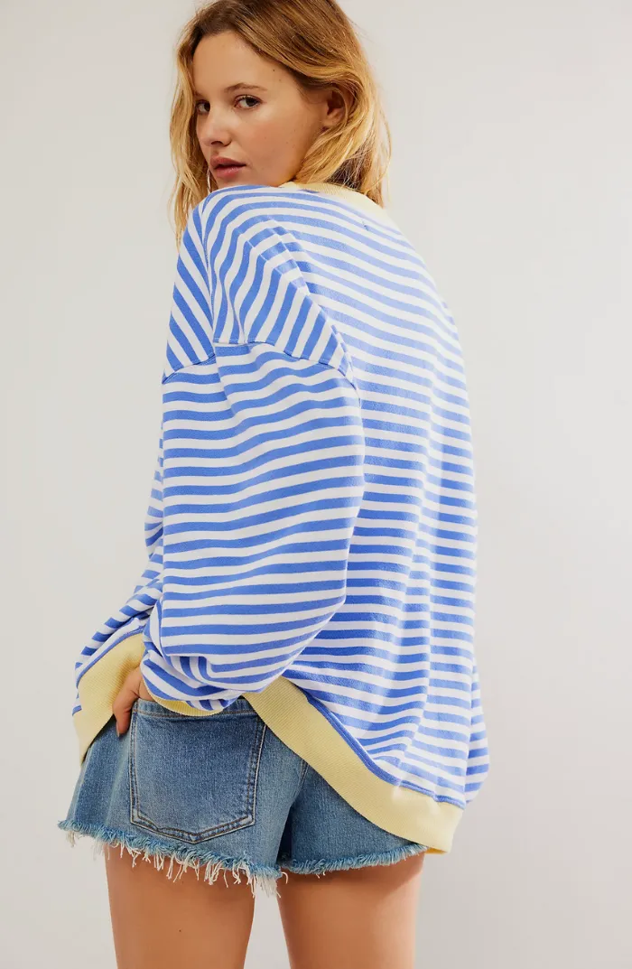 LACEY | OVERSIZED STRIPED SWEATER