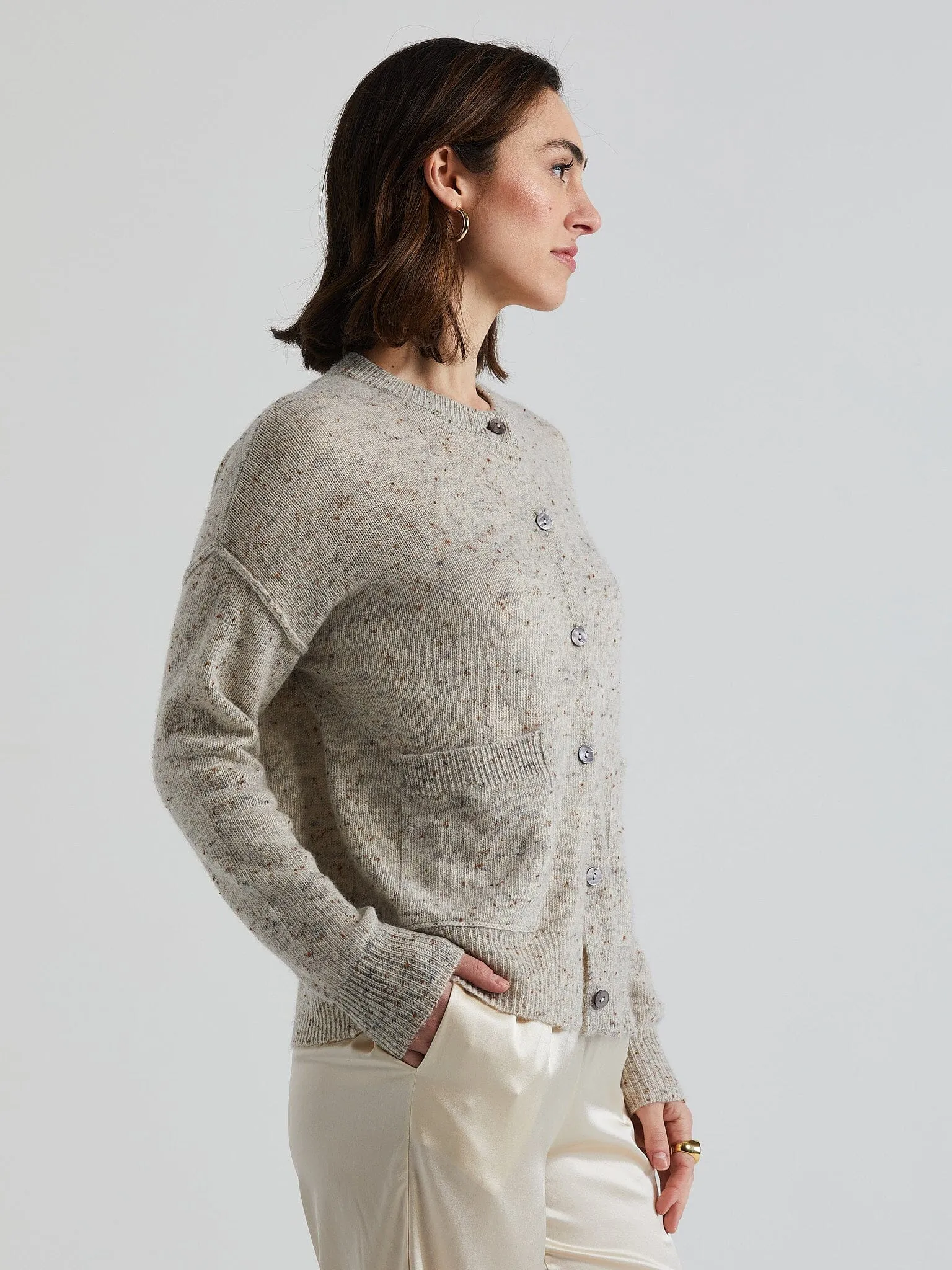 LD & Co Donegal Cardi - Natural