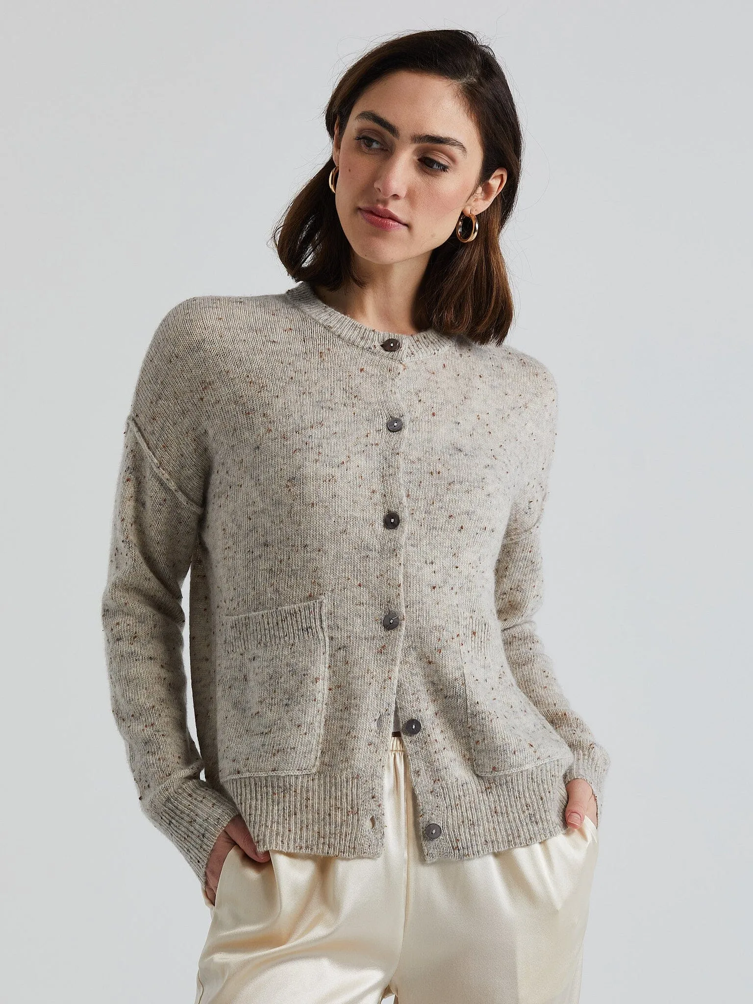 LD & Co Donegal Cardi - Natural