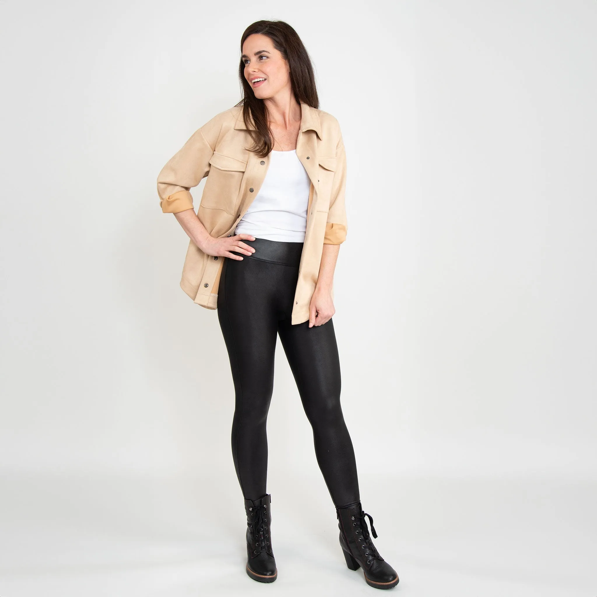 Lennox Faux Suede Shacket