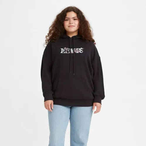 LEVI'S PRISM HOODIE FEMME LEVI'S WITH FLOWERS