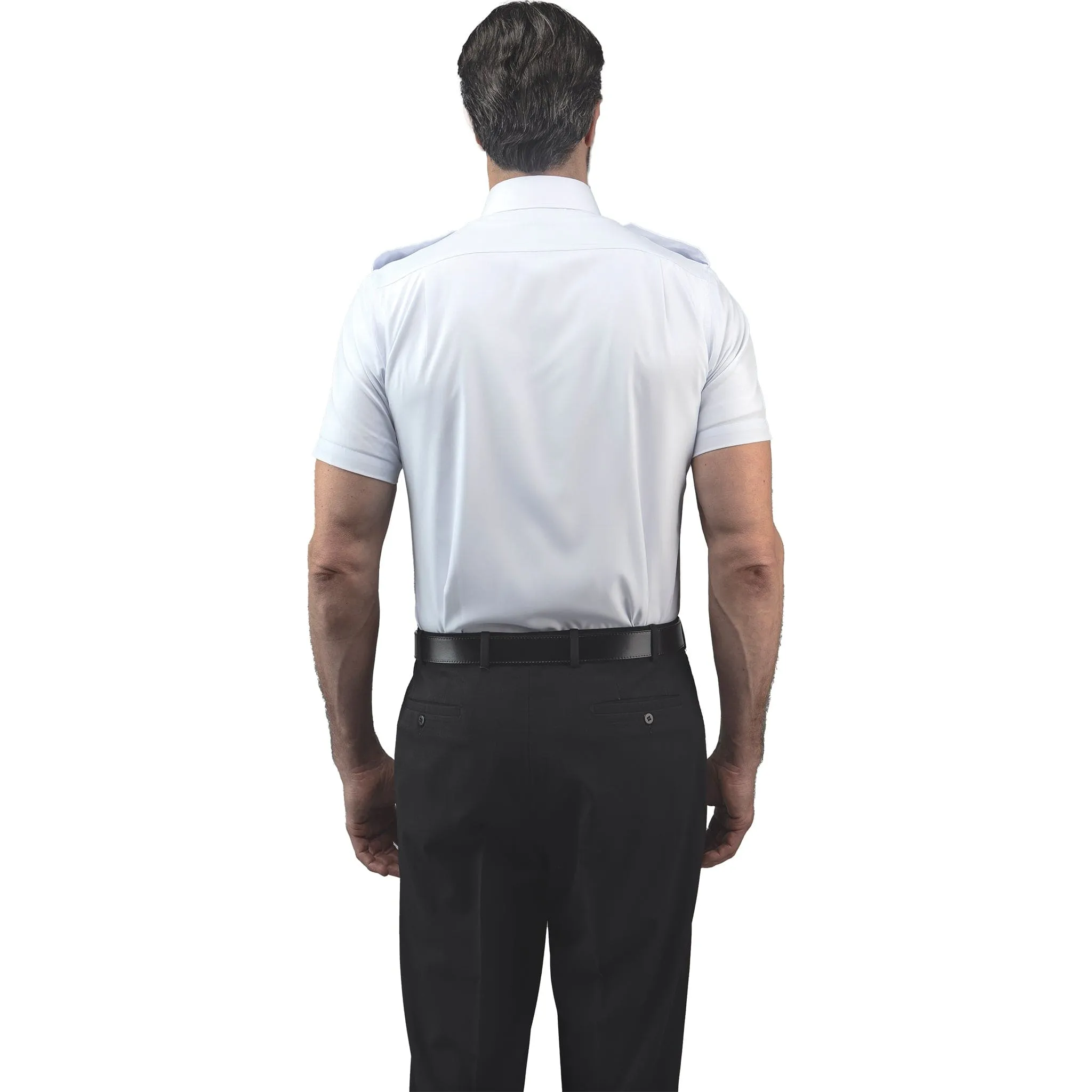 Lift Aviation Flextech Professional Pilot Short Sleeve Shirt (With Eyelets)