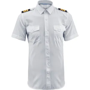 Lift Aviation Flextech Professional Pilot Short Sleeve Shirt (With Eyelets)