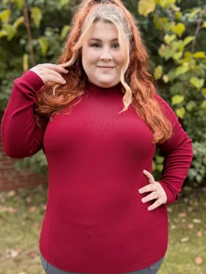 Light as a Feather Mock Neck Sweaters