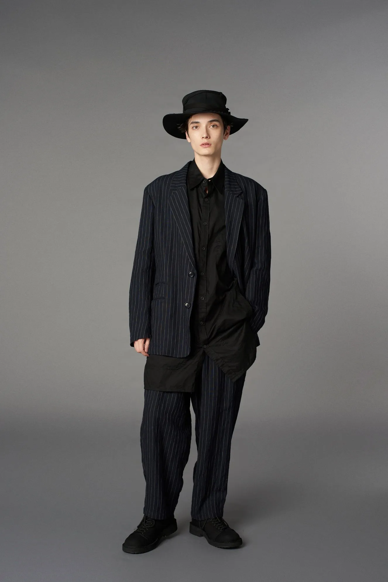LIGHT DONGGOROS 2BS DOUBLE-BRIMMED JACKETS