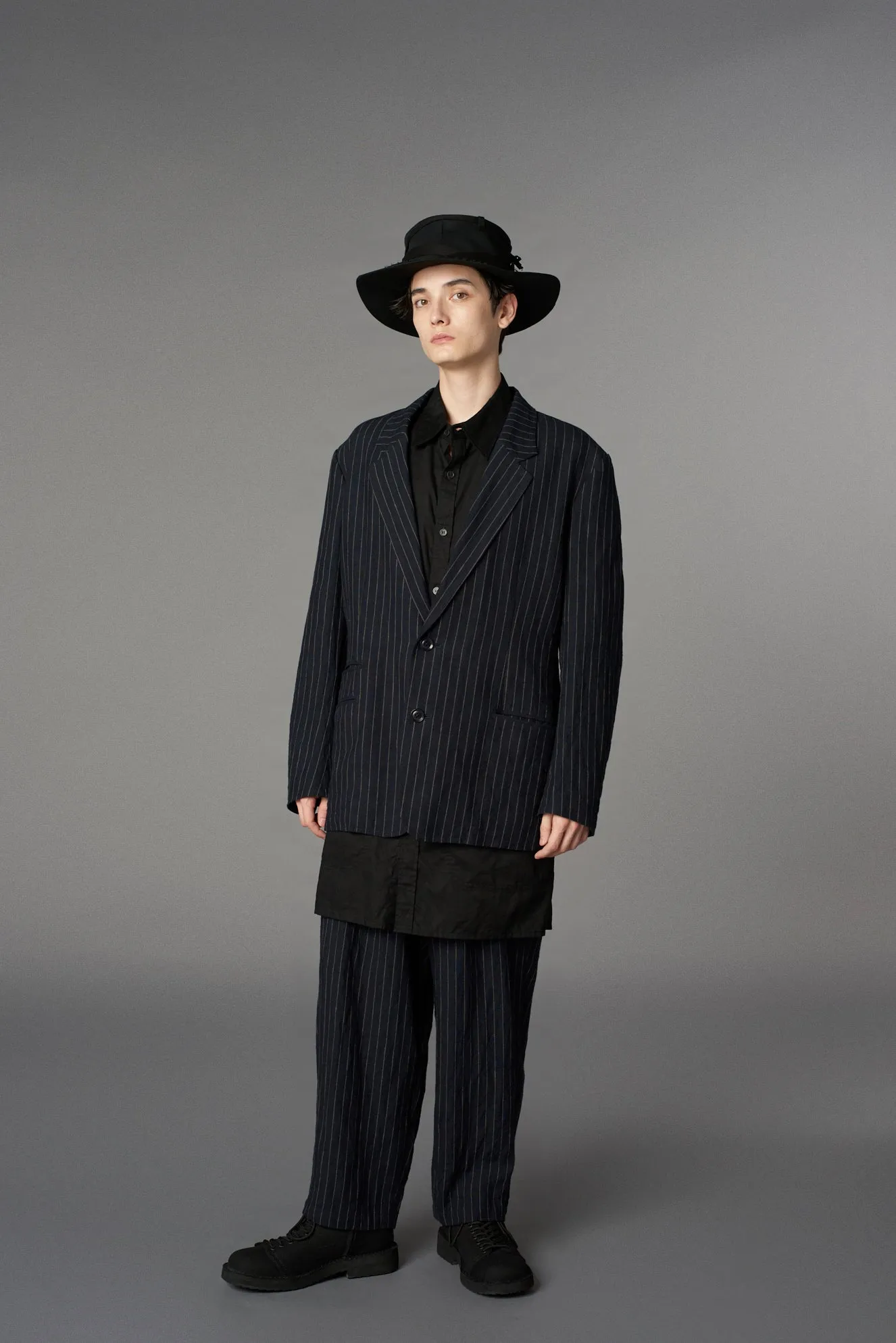 LIGHT DONGGOROS 2BS DOUBLE-BRIMMED JACKETS
