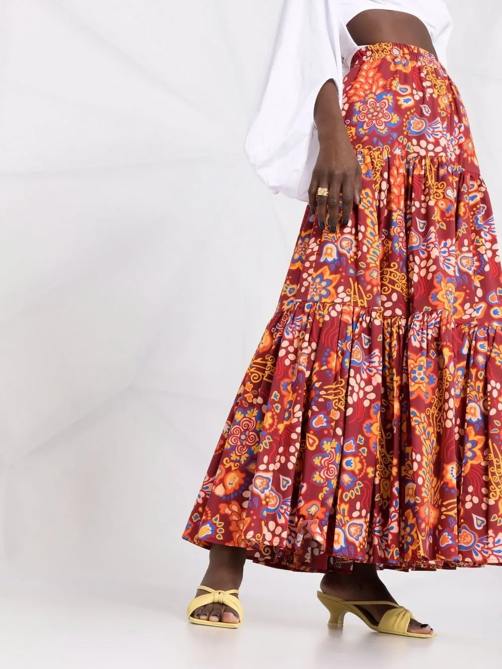 Lightweight maxi skirt