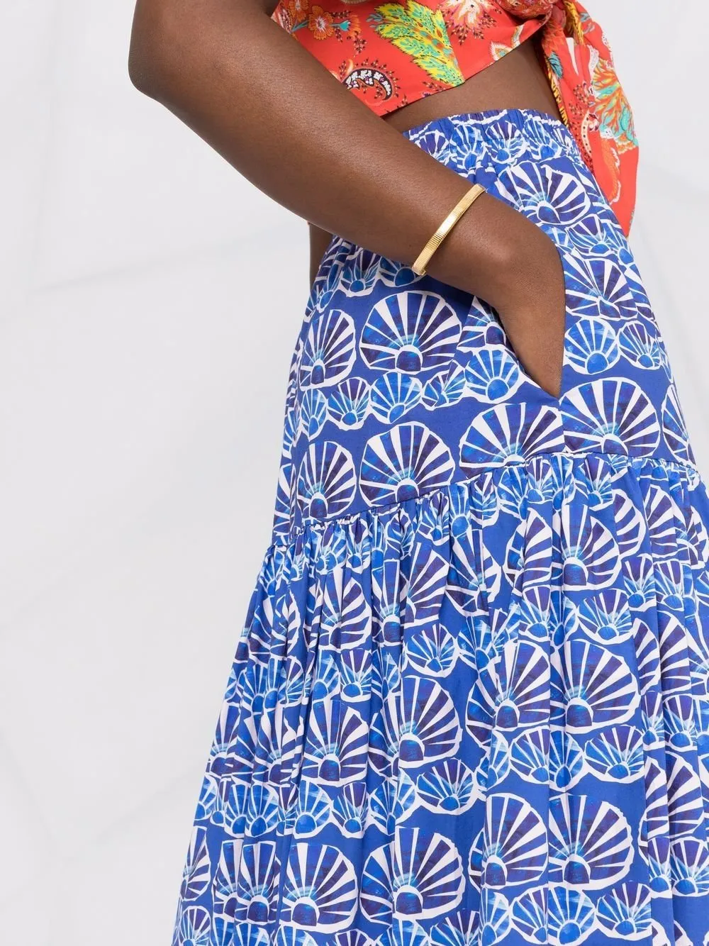 Lightweight maxi skirt