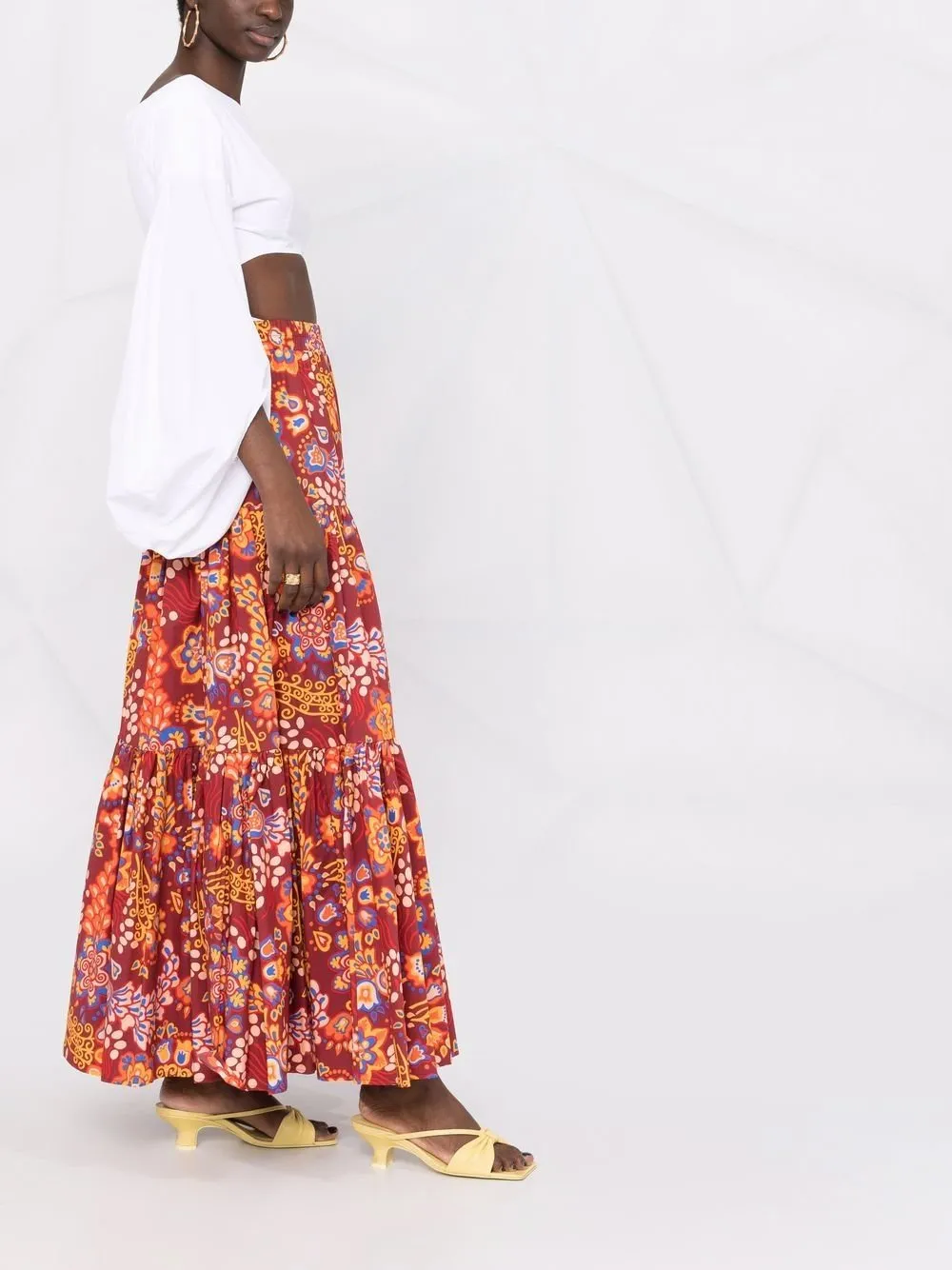 Lightweight maxi skirt