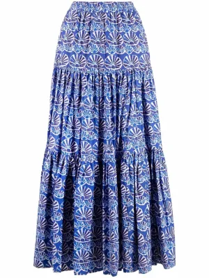 Lightweight maxi skirt