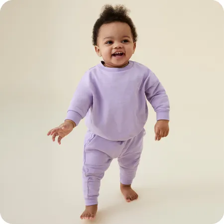 Lilac Oversized Joggers