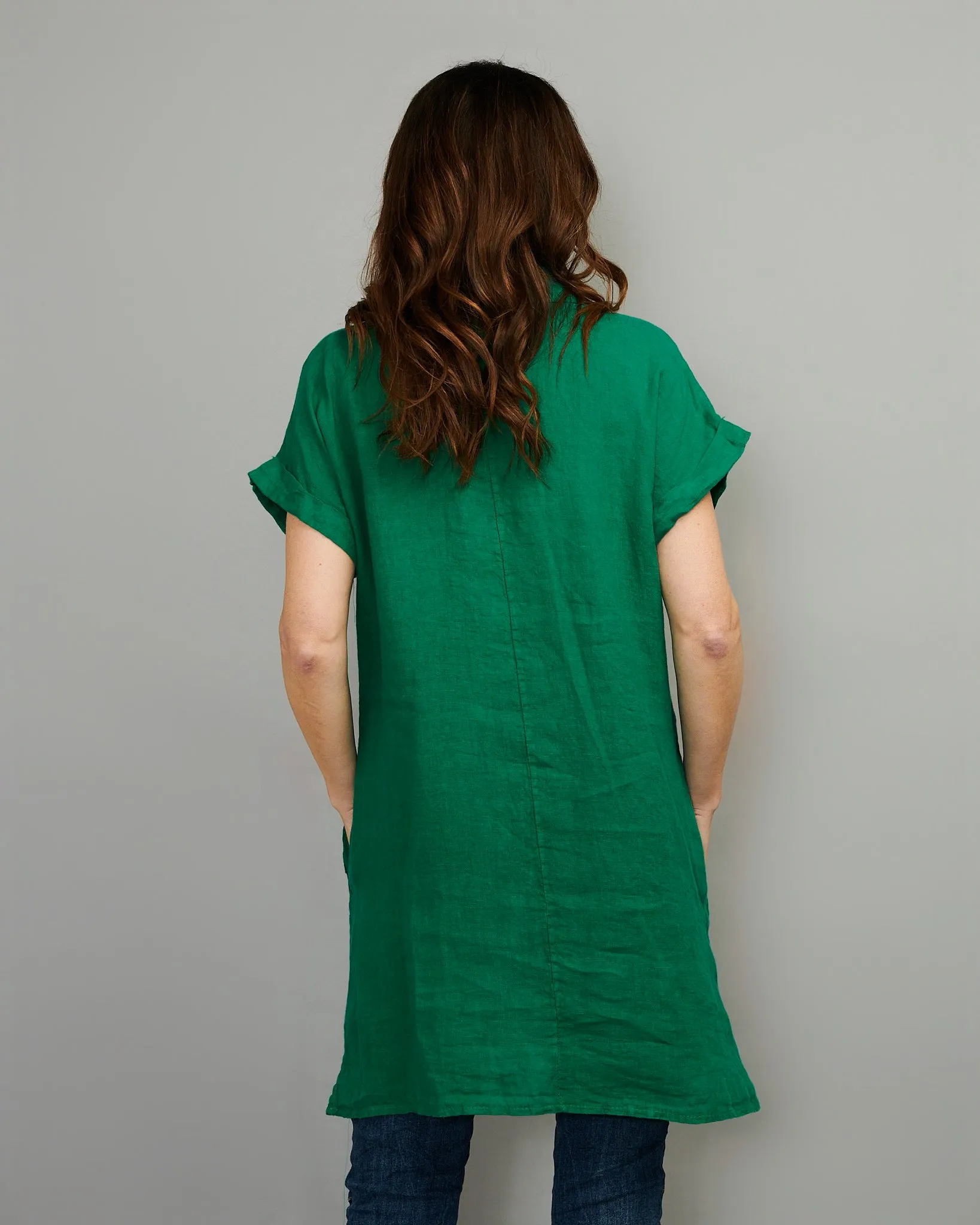 Linen Shirt Dress