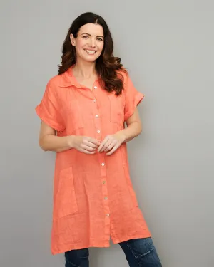 Linen Shirt Dress