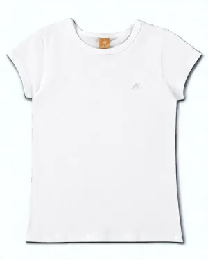 LITTLE GIRLS CLOTHES T-SHIRT WHITE