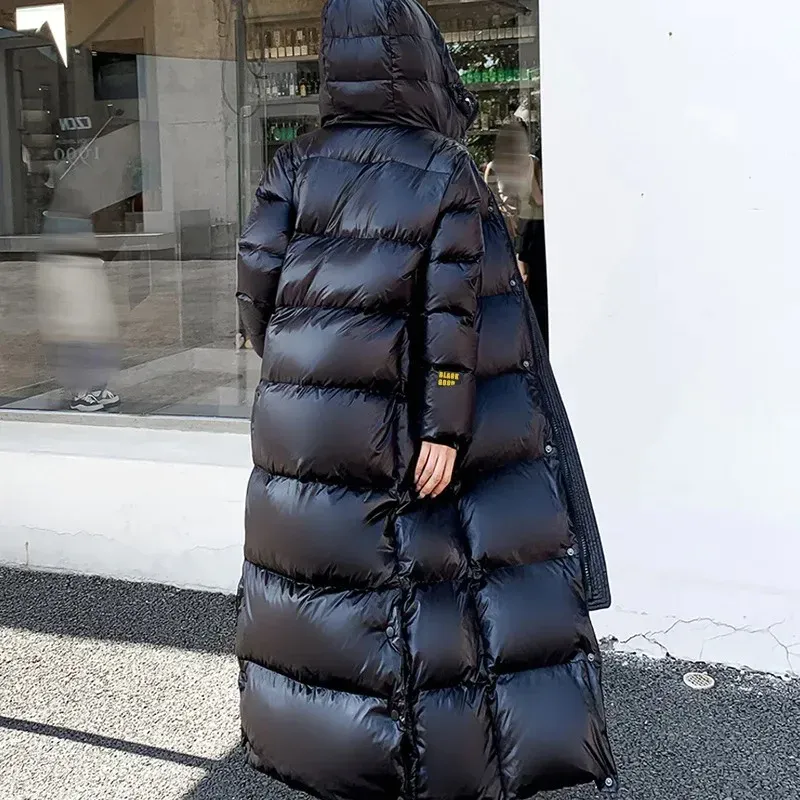 Long down puffer jacket - Lightweight and breathable material