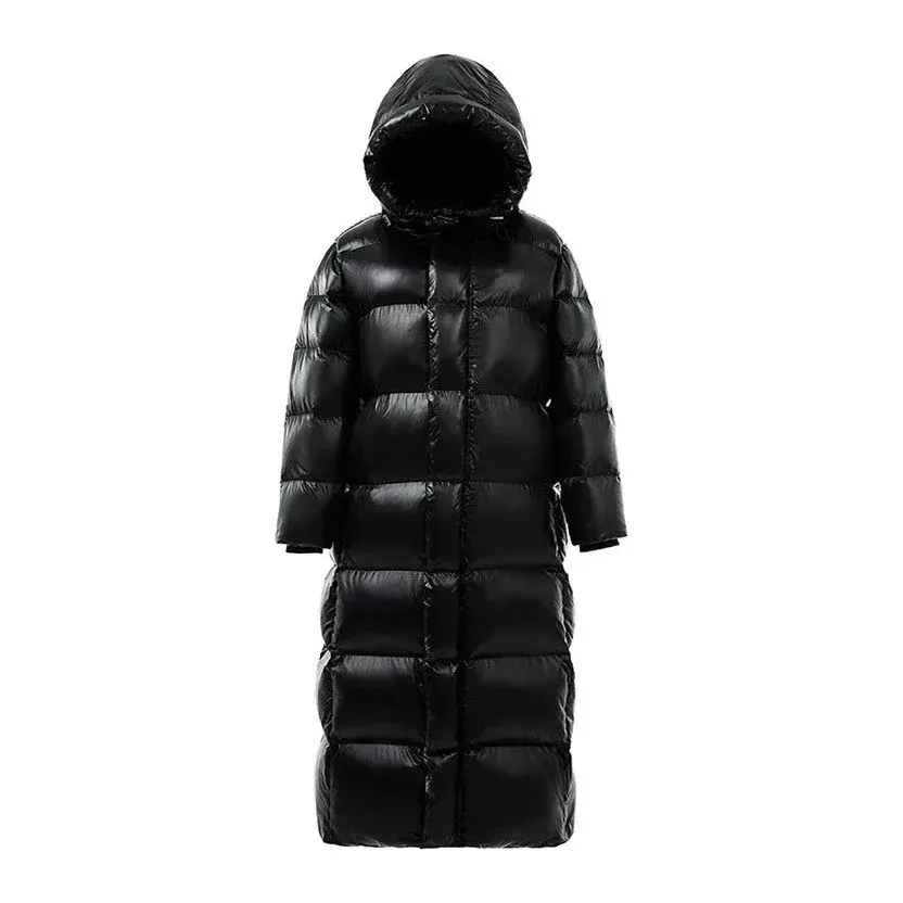 Long down puffer jacket - Lightweight and breathable material