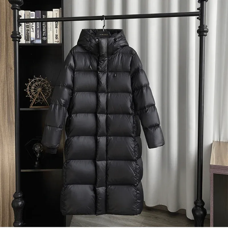 Long down puffer jacket - Lightweight and breathable material