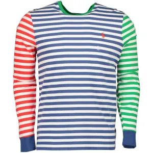 Long Sleeve Multicoloured Striped T-Shirt