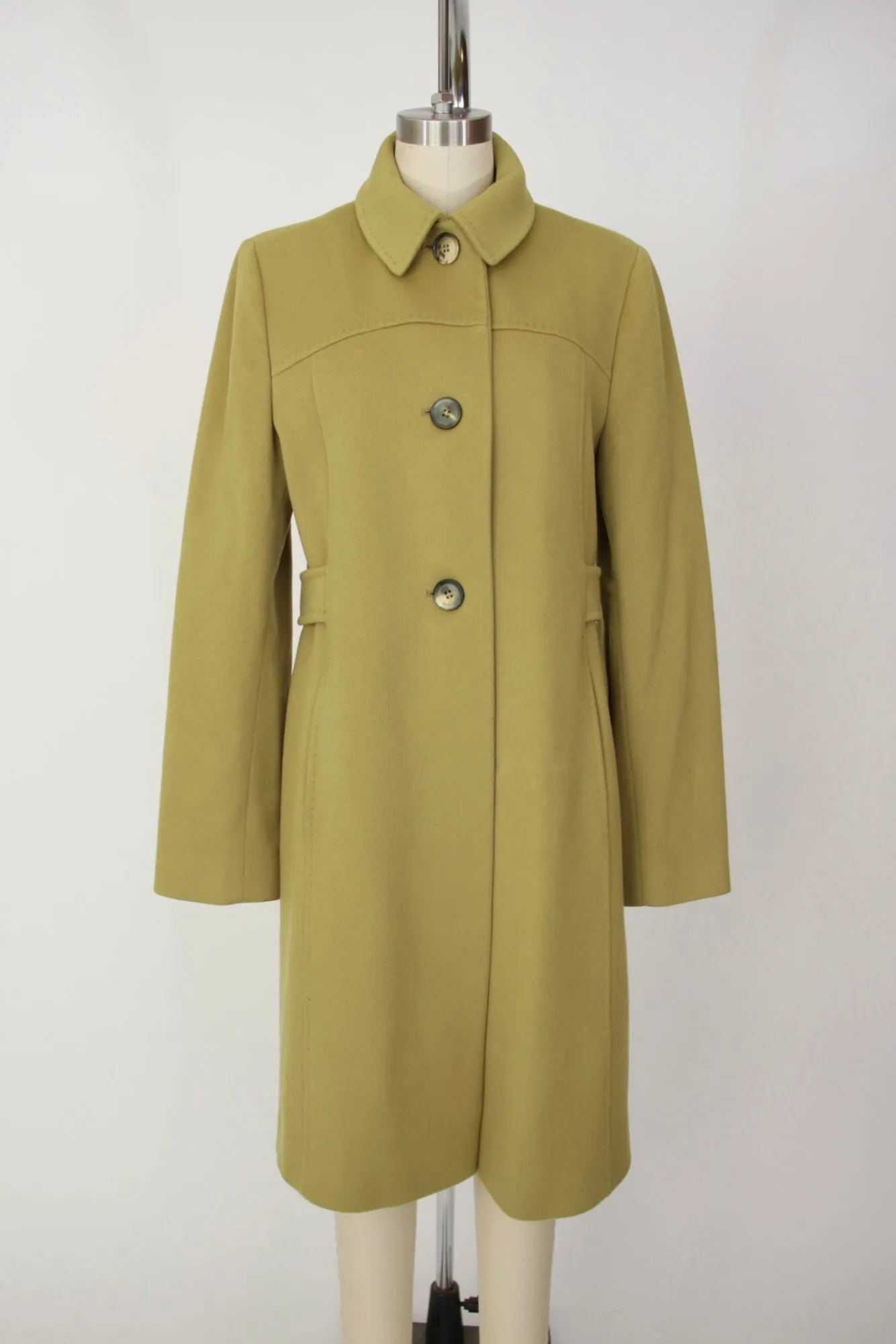 Loro Piana Lambswool Pistachio Coat