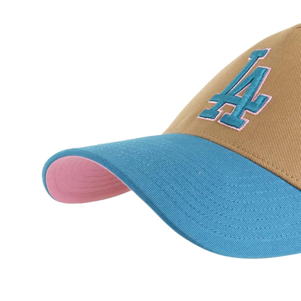 Los Angeles Dodgers Camel/Dark Teal Sure Shot TT Cotton 47 MVP DT
