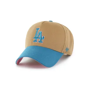 Los Angeles Dodgers Camel/Dark Teal Sure Shot TT Cotton 47 MVP DT