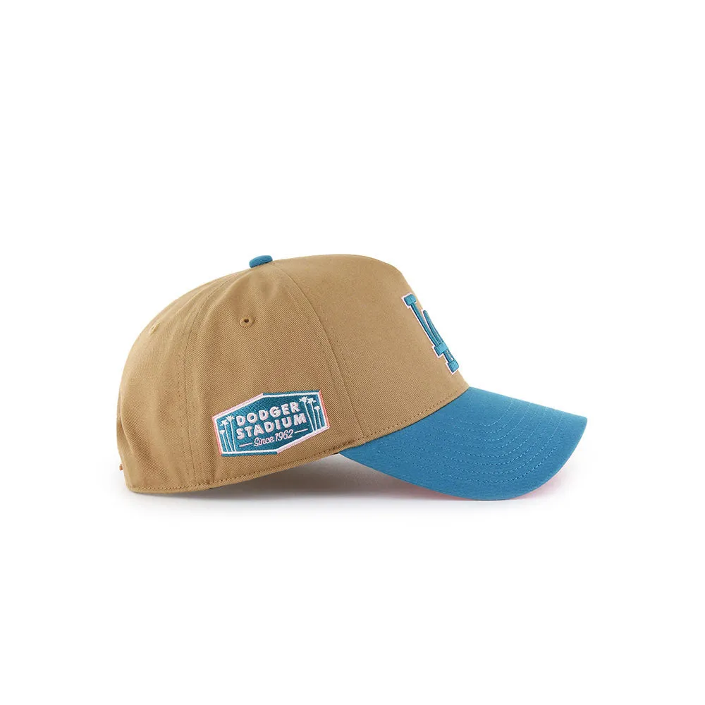 Los Angeles Dodgers Camel/Dark Teal Sure Shot TT Cotton 47 MVP DT