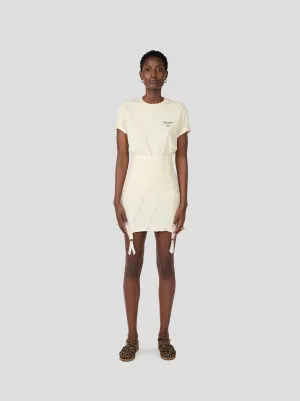 Louma Skirt In Cream Openwork Lace