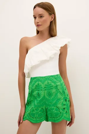 Lucy Top in Oyster by Marie Oliver