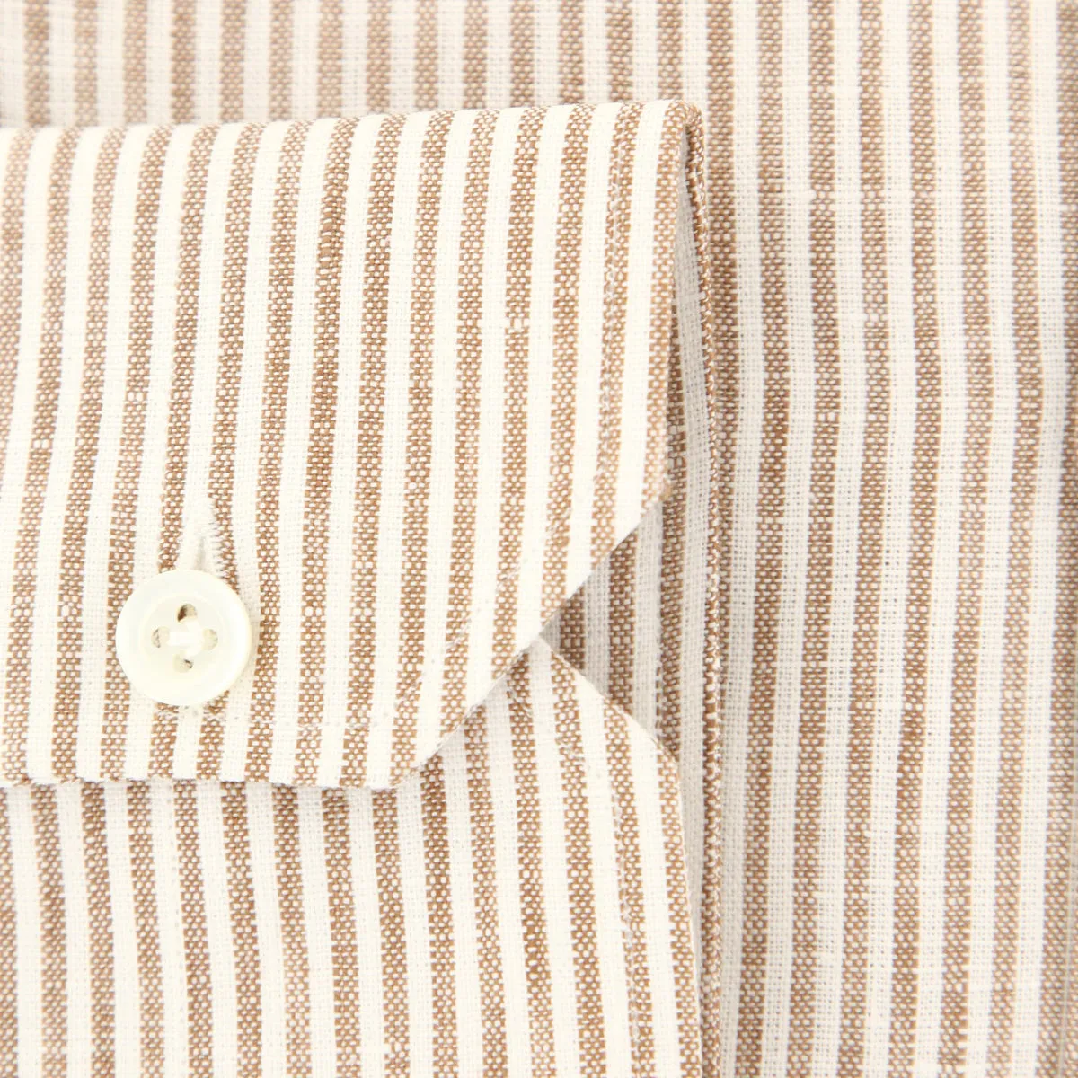 Luigi Borrelli Brown Shirt - Slim