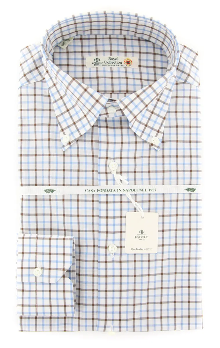 Luigi Borrelli Brown Shirt - Slim