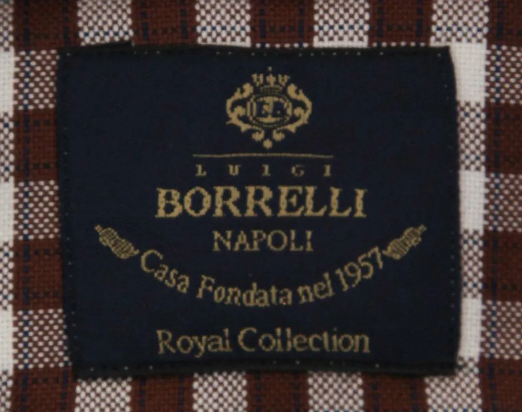 Luigi Borrelli Brown Shirt - Slim