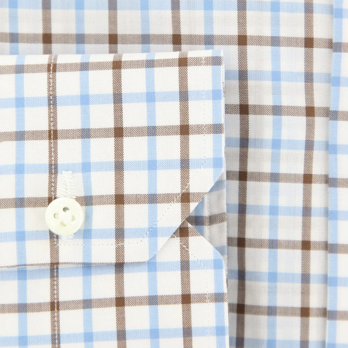 Luigi Borrelli Brown Shirt - Slim