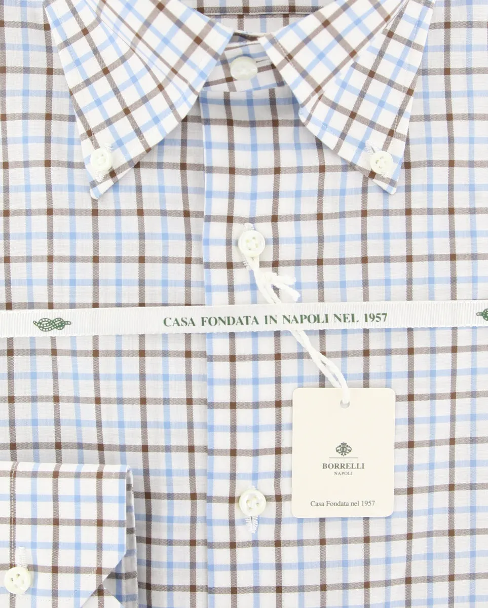 Luigi Borrelli Brown Shirt - Slim