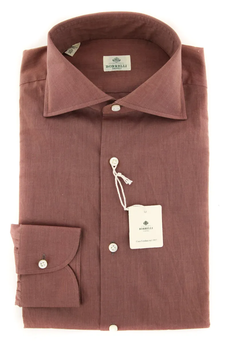 Luigi Borrelli Brown Shirt - Slim