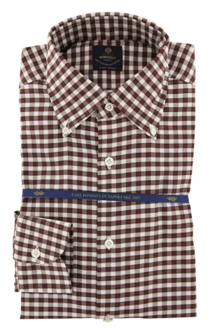 Luigi Borrelli Brown Shirt - Slim