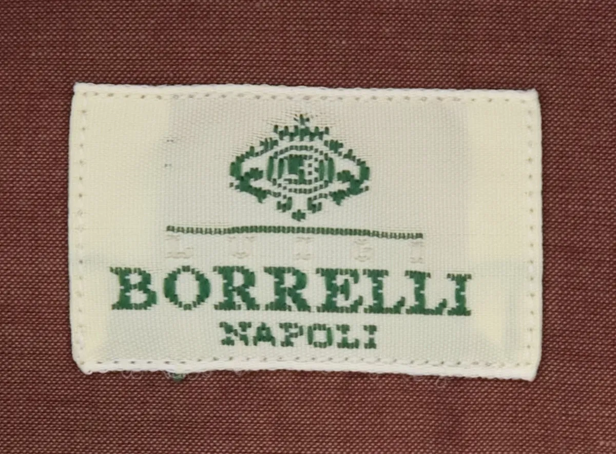 Luigi Borrelli Brown Shirt - Slim