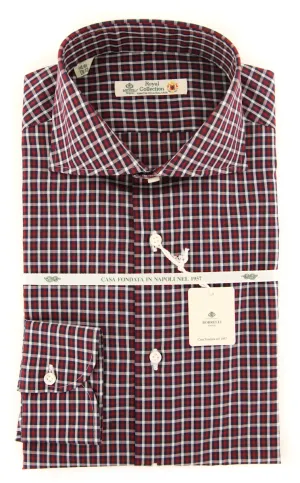 Luigi Borrelli Burgundy Red Shirt - Slim