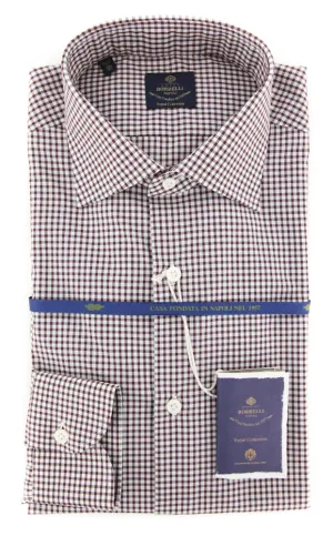 Luigi Borrelli Burgundy Red Shirt - Slim