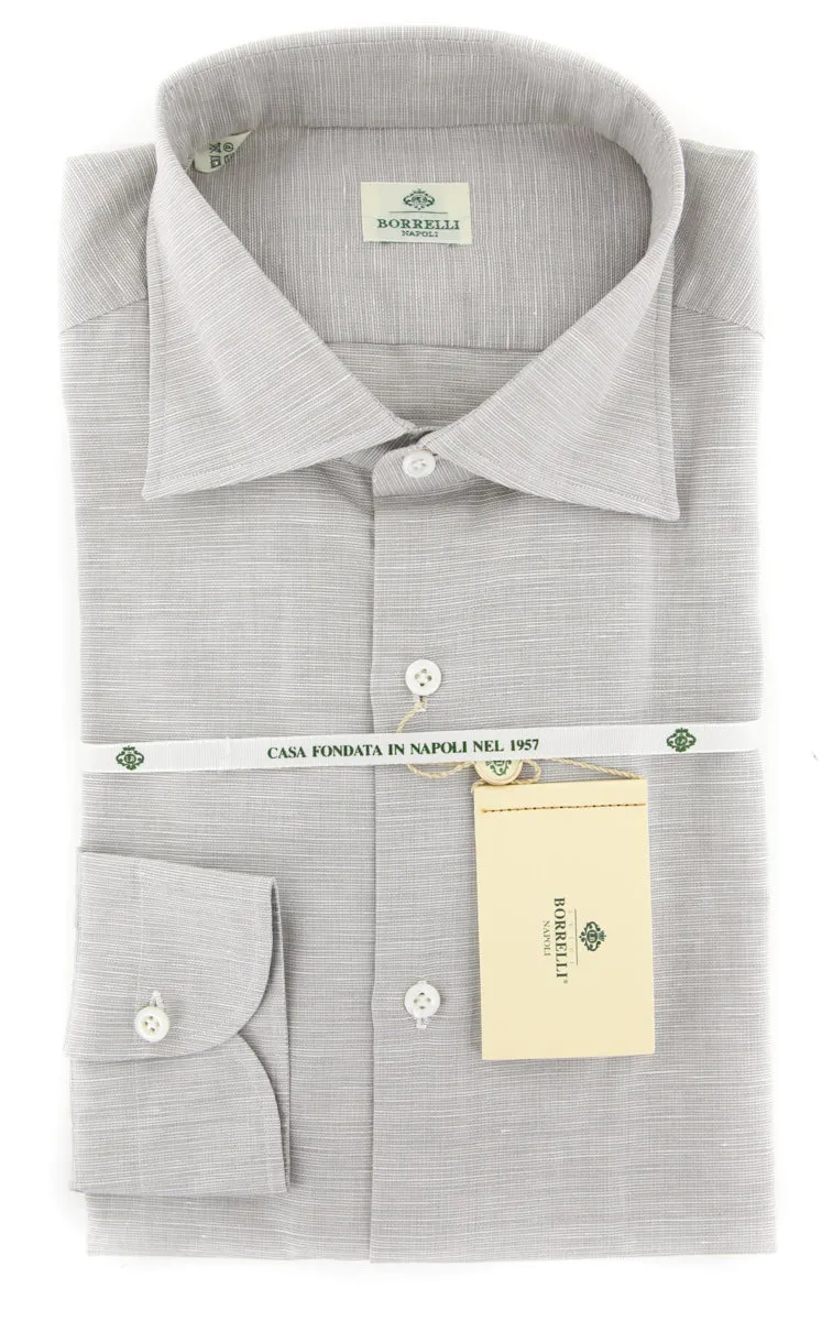 Luigi Borrelli Cream Shirt - Extra Slim