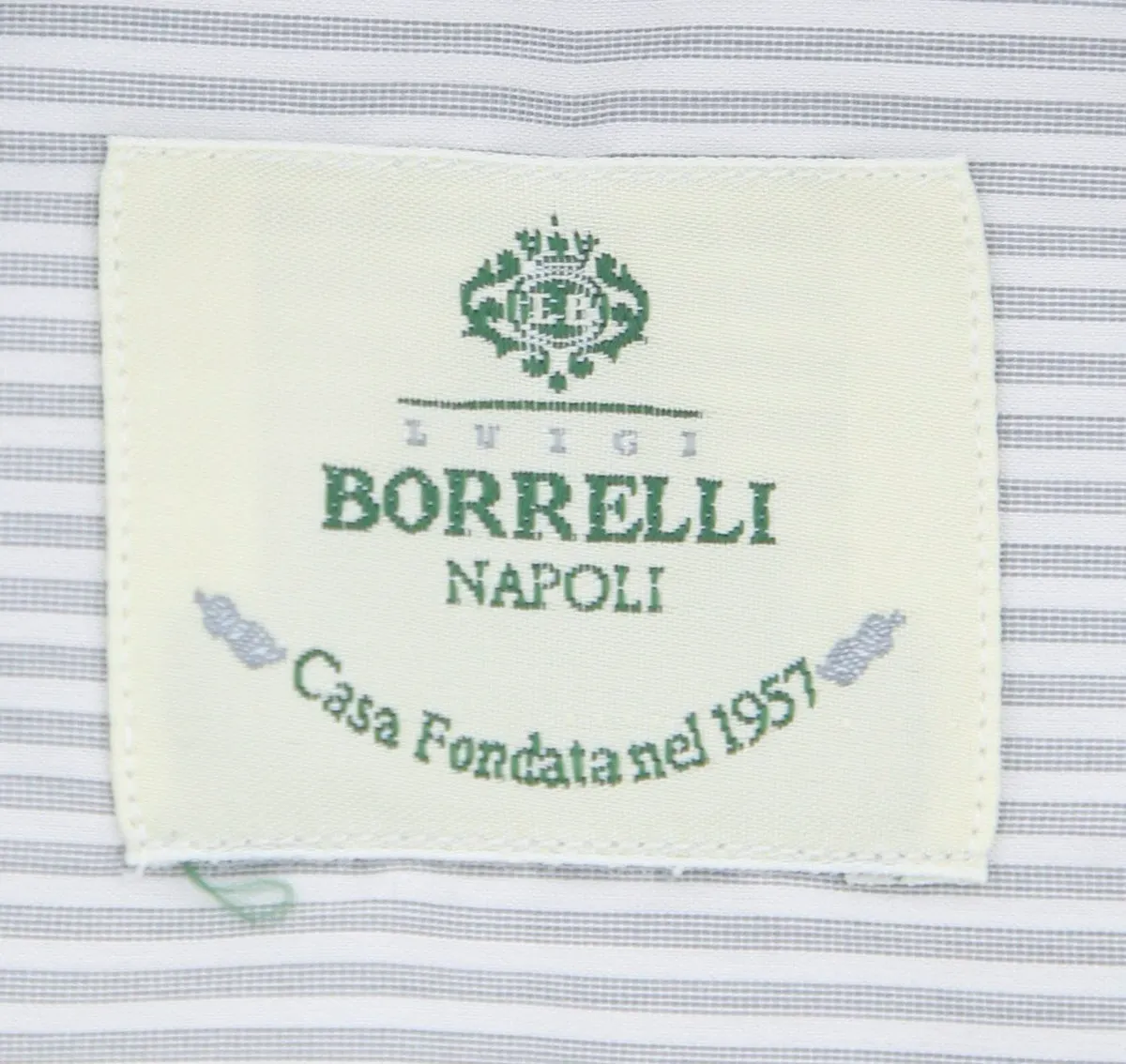 Luigi Borrelli Gray Shirt - Slim