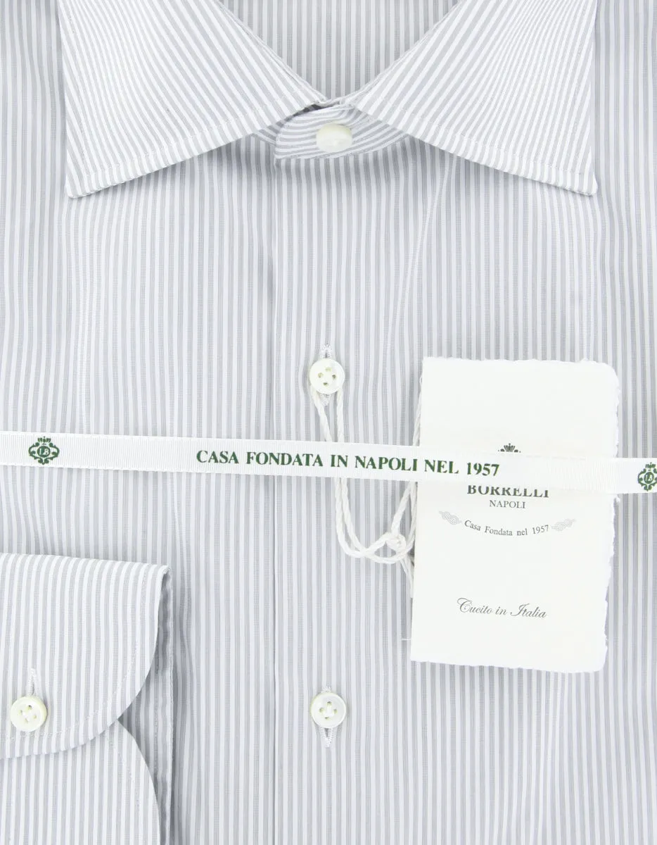 Luigi Borrelli Gray Shirt - Slim