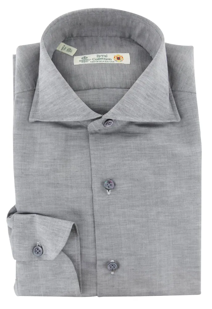 Luigi Borrelli Gray Shirt - Slim