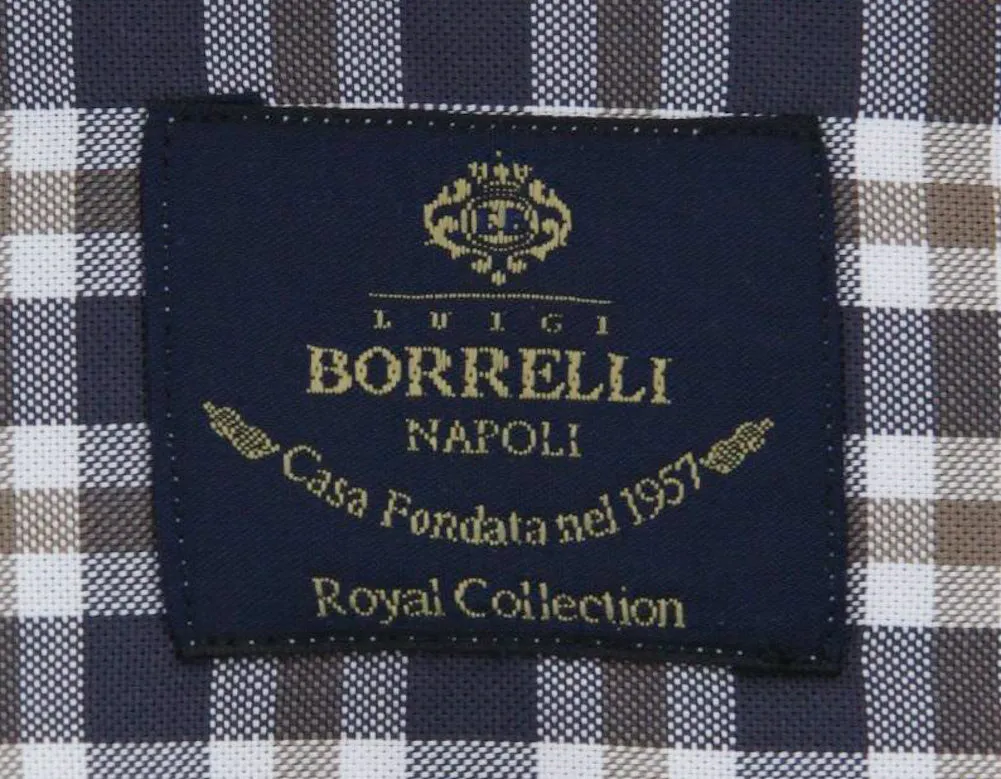 Luigi Borrelli Gray Shirt - Slim