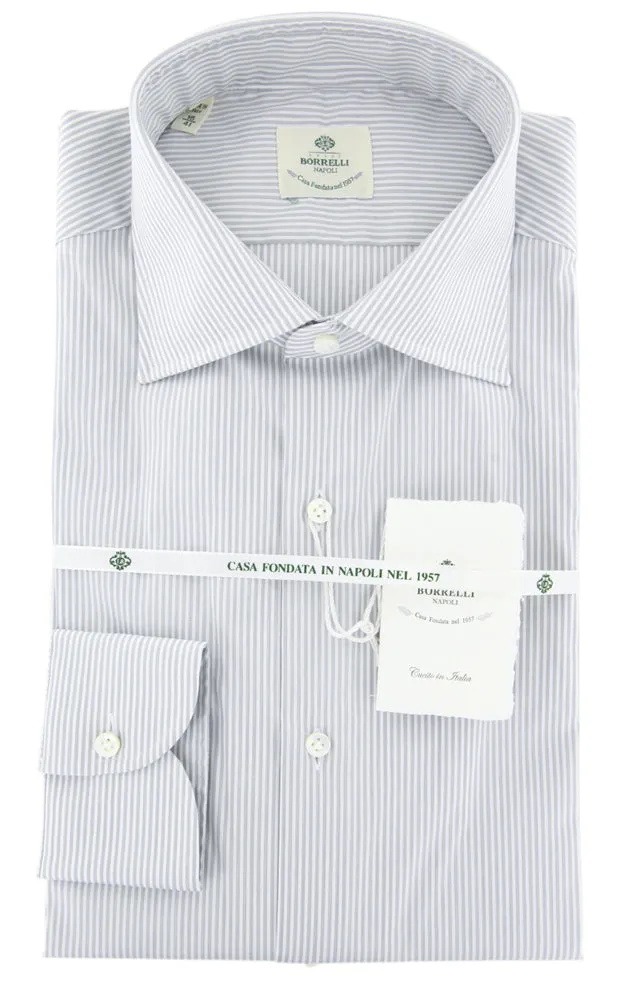 Luigi Borrelli Gray Shirt - Slim