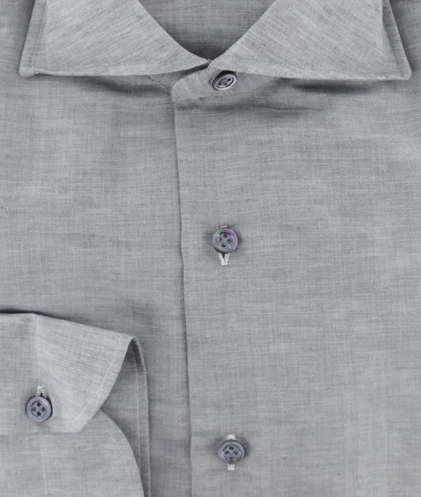 Luigi Borrelli Gray Shirt - Slim