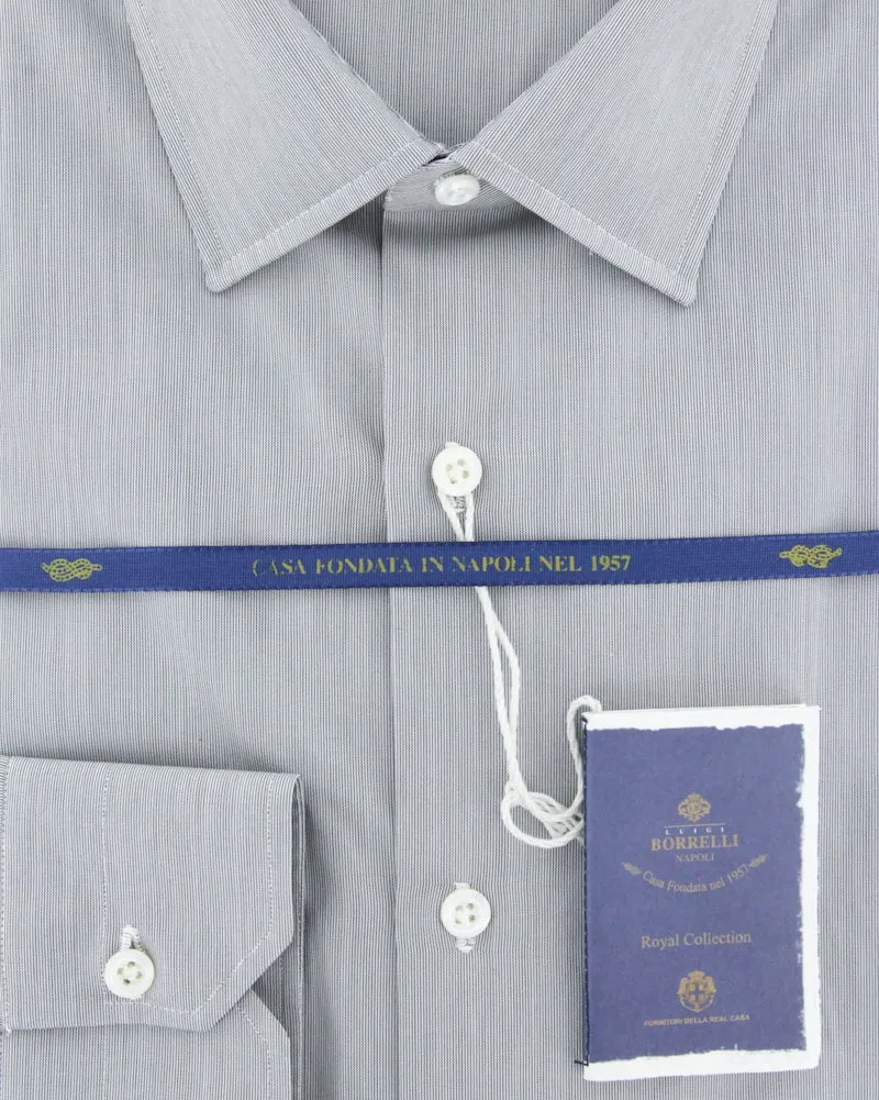 Luigi Borrelli Gray Shirt - Slim