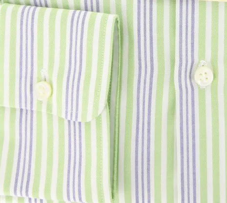 Luigi Borrelli Green Shirt - Slim