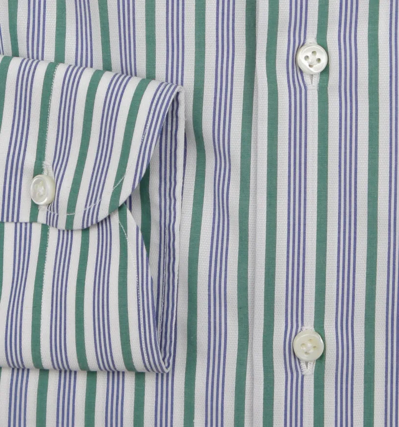 Luigi Borrelli Green Shirt - Slim