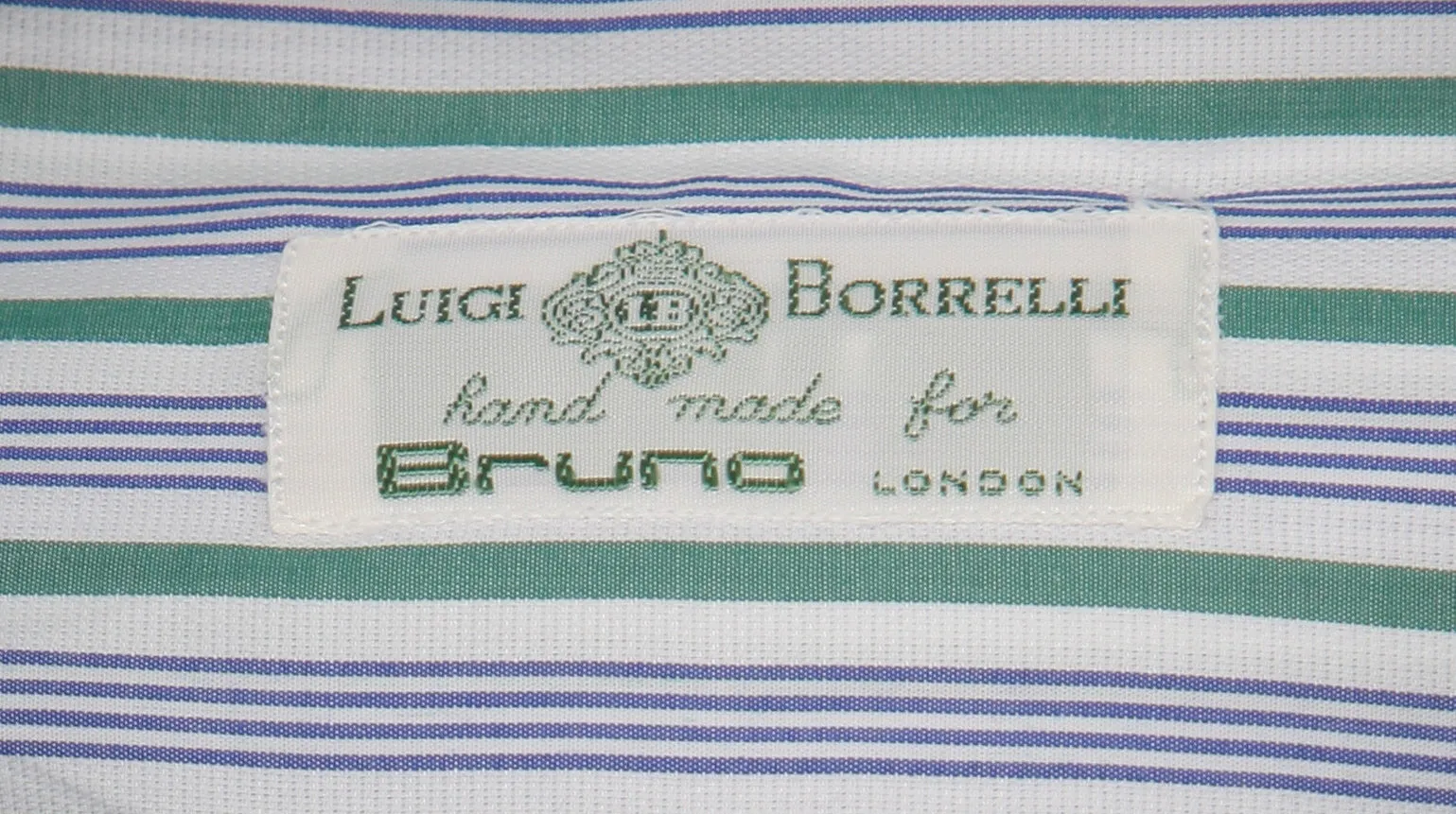 Luigi Borrelli Green Shirt - Slim