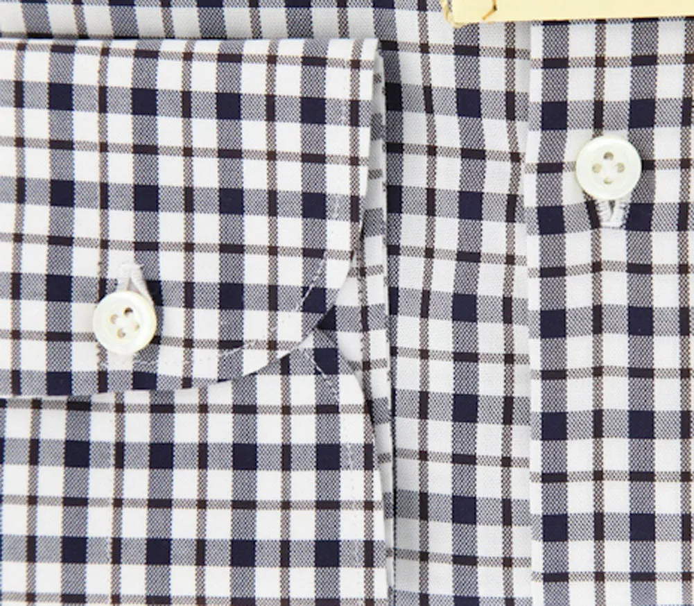 Luigi Borrelli Navy Blue Shirt - Extra Slim